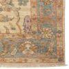 Hand-Knotted Persian Shiraz Qashqai Rug (All-over Floral Pattern) - Cream Wool