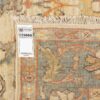 Hand-Knotted Persian Shiraz Qashqai Rug (All-over Floral Pattern) - Cream Wool