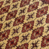Hand-Knotted Persian Golestan Torkaman Rug (Bukhara Design) - Red Tribal Wool