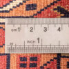 Hand-Knotted Persian Golestan Torkaman Rug (Bukhara Design) - Red Tribal Wool