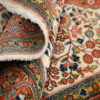 Hand-Knotted Persian Malayer Tribal Rug (Red Floral Medallion) - Wool