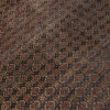 Hand-Knotted Persian Kurdistan Rug (All-over Mahi / Herati Pattern) - Brown Wool