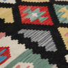 Fars Qashqai Geometric Kilim Rug - Genuine Handwoven Persian Wool