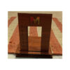 Brown Striped Kilim Rug from Khorasan - Authentic Handwoven Persian Wool