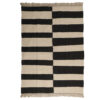 Artisanal Isfahan Striped Kilim Rug - Handwoven Authentic Persian Wool