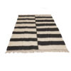 Artisanal Isfahan Striped Kilim Rug - Handwoven Authentic Persian Wool
