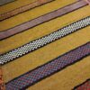 Genuine Yellow Striped Kilim Rug from Fars - Handwoven Persian Wool