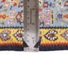 Genuine Sanandaj Floral Kilim Runner - Handwoven Persian Wool Blue