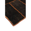 Vintage Persian Hand-Knotted Patchwork Carpet Dark Brown