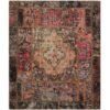 Vintage Persian Hand-Knotted Patchwork Carpet Tabriz Orange