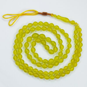 Islamic Afghan Shah Maghsoud Rosary Crafted with 101 Prayer Beads Tasbih Green
