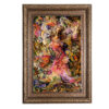 Hand-Knotted Persian Wall Hanging Rug from Tabriz Depicting Miniature