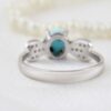 Persian Neyshabur Turquoise Silver Ring Handcrafted Sahar