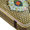Persian Wooden Playing Card Box - Khatam Enameled with Magnetic Closure