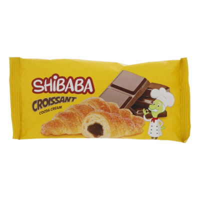 Shibaba Cocoa Cream Croissant Pech Pech 50gr (x16)