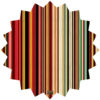 Velvet Tablecloth Persian Elegance Polygonal Striped