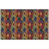 Velvet Tablecloth Persian Elegance with Diamond Design