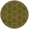 Velvet Tablecloth in Sunburst Design for Your Dining Decor