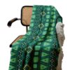 Velvet Throw Soft & Light for Sofa Geometric Pattern