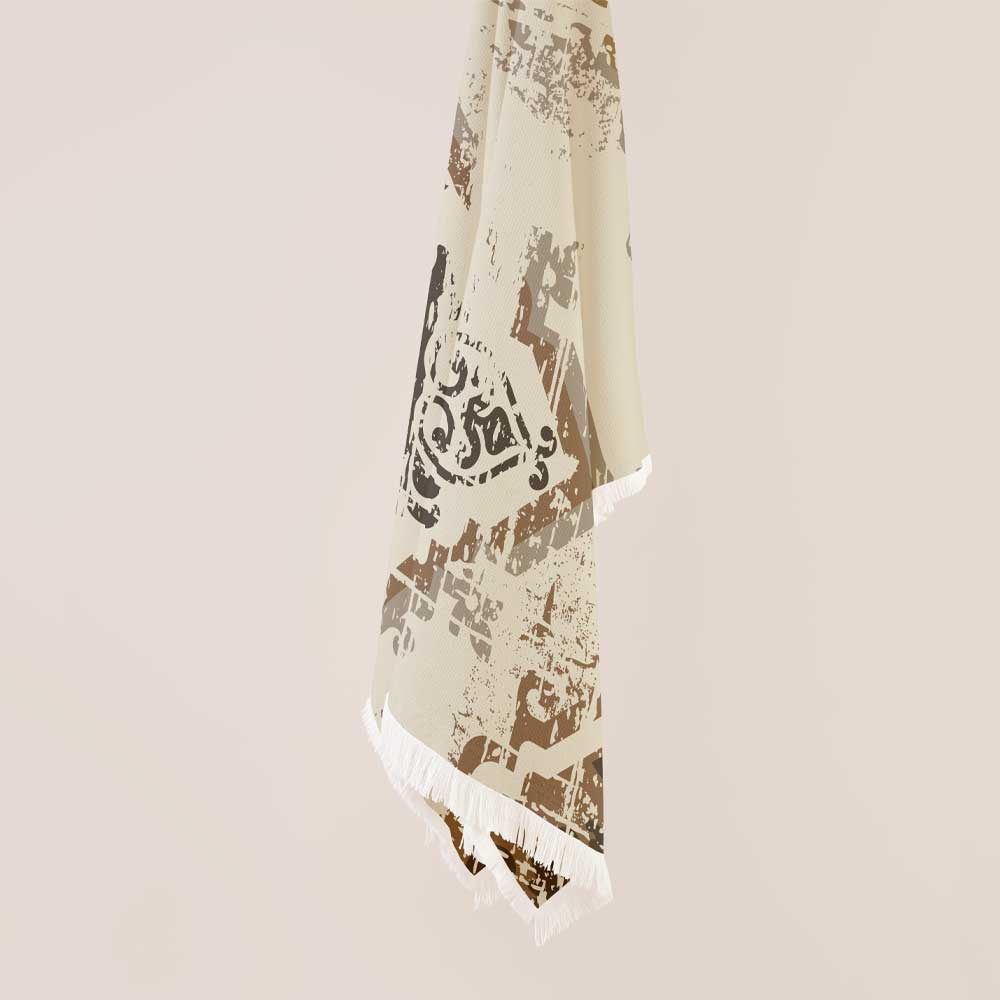 Velvet Throw Soft & Light for Sofa Model Vintage