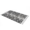 Velvet Throw Soft & Light for Sofa Zebra Print
