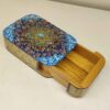 Persian Wooden Playing Card Box - Khatam Enameled Artistic