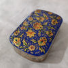Persian Wooden Playing Card Box - Khatam Enameled Flower