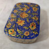 Persian Wooden Playing Card Box - Khatam Enameled Flower
