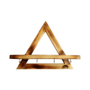 Decorative & Handcrafted Wall Key Holder with 4 Hooks