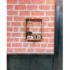 Decorative & Handcrafted Wall Key Holder with 5 Hooks & Cottage Design