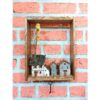 Decorative & Handcrafted Wall Key Holder with 5 Hooks & Cottage Design