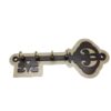 Decorative & Handcrafted Wall Key Holder with Key Design and 4 Hooks