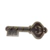 Decorative & Handcrafted Wall Key Holder with Key Design and 4 Hooks