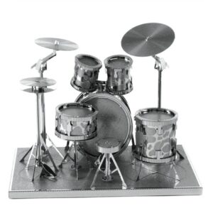 3D Metal Puzzle – Drum Set Suitable for Kids & Adults