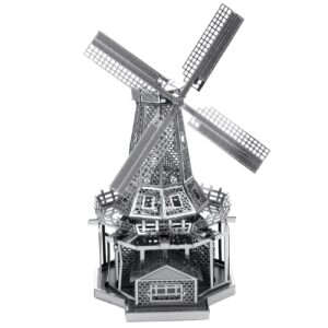 3D Metal Puzzle – Windmill Suitable for Kit & Adults