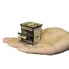 41-Piece Wooden 3D Puzzle Model Kit - Kitchen