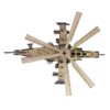 64-Piece Wooden 3D Puzzle Model Kit - Attack Helicopter