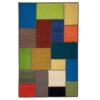 Artisanal Geometric Kilim Rug - Handwoven Authentic Persian Wool