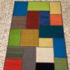 Artisanal Geometric Kilim Rug - Handwoven Authentic Persian Wool