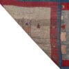 Authentic Handwoven Persian Minimalist Gabbeh Rug - Camel Motif Cream Wool