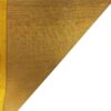 Authentic Handwoven Persian Minimalist Gabbeh Rug - Solid Yellow Wool