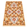 Kerman Floral Orange Kilim Rug - Authentic Handwoven Persian Wool