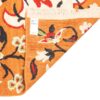 Kerman Floral Orange Kilim Rug - Authentic Handwoven Persian Wool