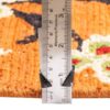 Kerman Floral Orange Kilim Rug - Authentic Handwoven Persian Wool