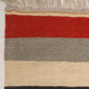 Striped Isfahan Kilim Rug - Authentic Handwoven Persian Wool Style