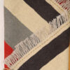 Striped Isfahan Kilim Rug - Authentic Handwoven Persian Wool Style