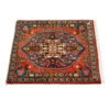 Hand-Knotted Persian Fars Qashqai Tribal Rug (Geometric Medallion) - Brick Red Wool