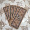 Carpet Stair Tread Indoor – Persian Inspired Floral Design, 6 Pcs