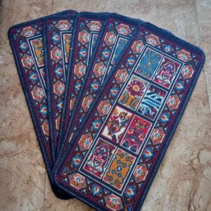 Carpet Stair Tread Indoor – Non-Slip Persian Inspired, 5 Pcs