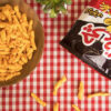 Iranian Cheetos Crunchy Cheese - Flamin' Hot Snack, 95 Gram (10x)